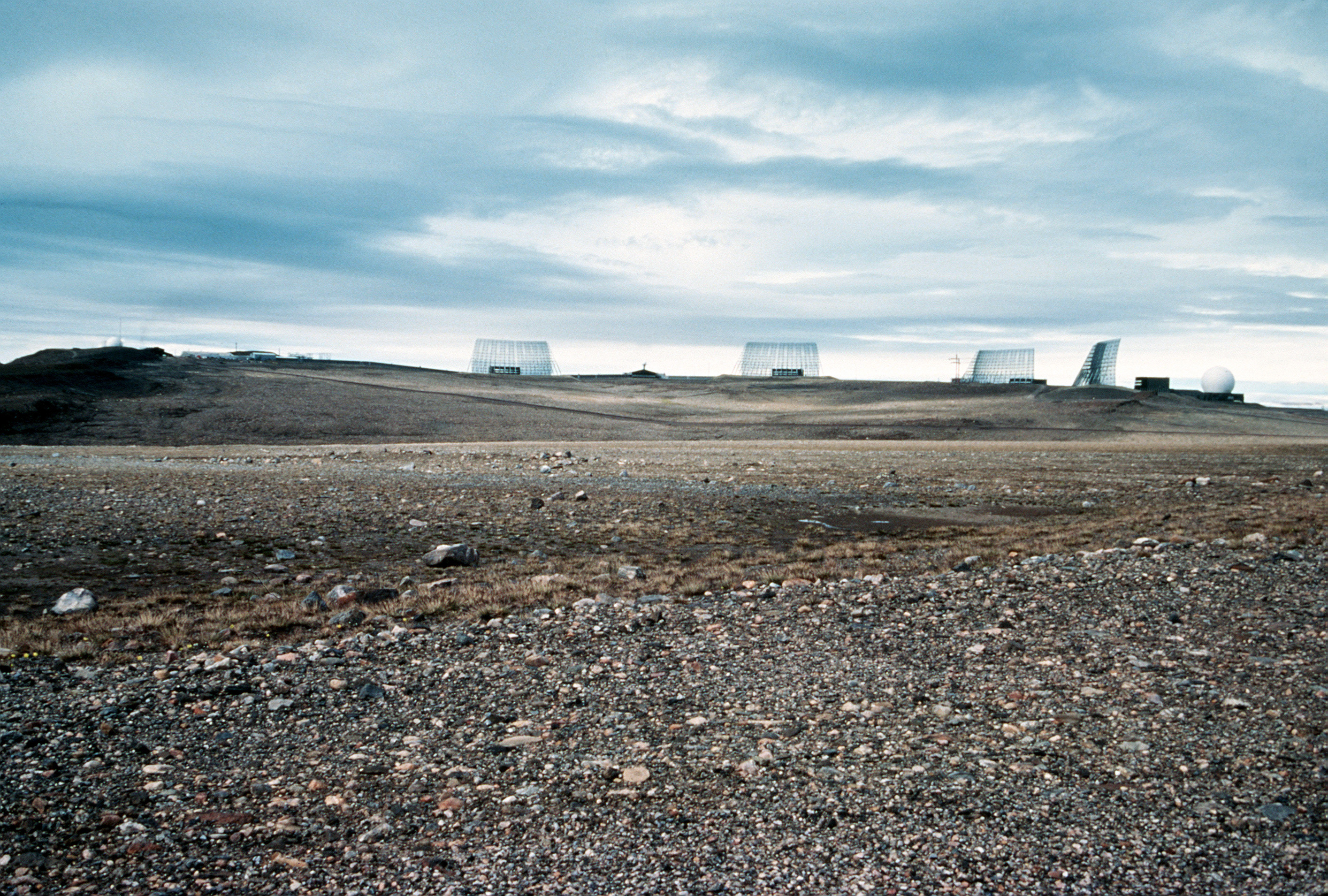 Ballistic Missile Early Warning System radar station at Thule, Greenland